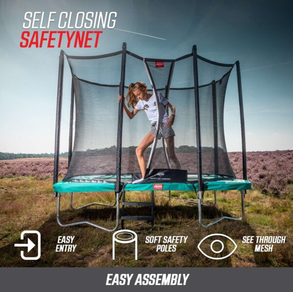 BERG Favorit Regular 270 Grey + Safety Net Comfort - Image 9